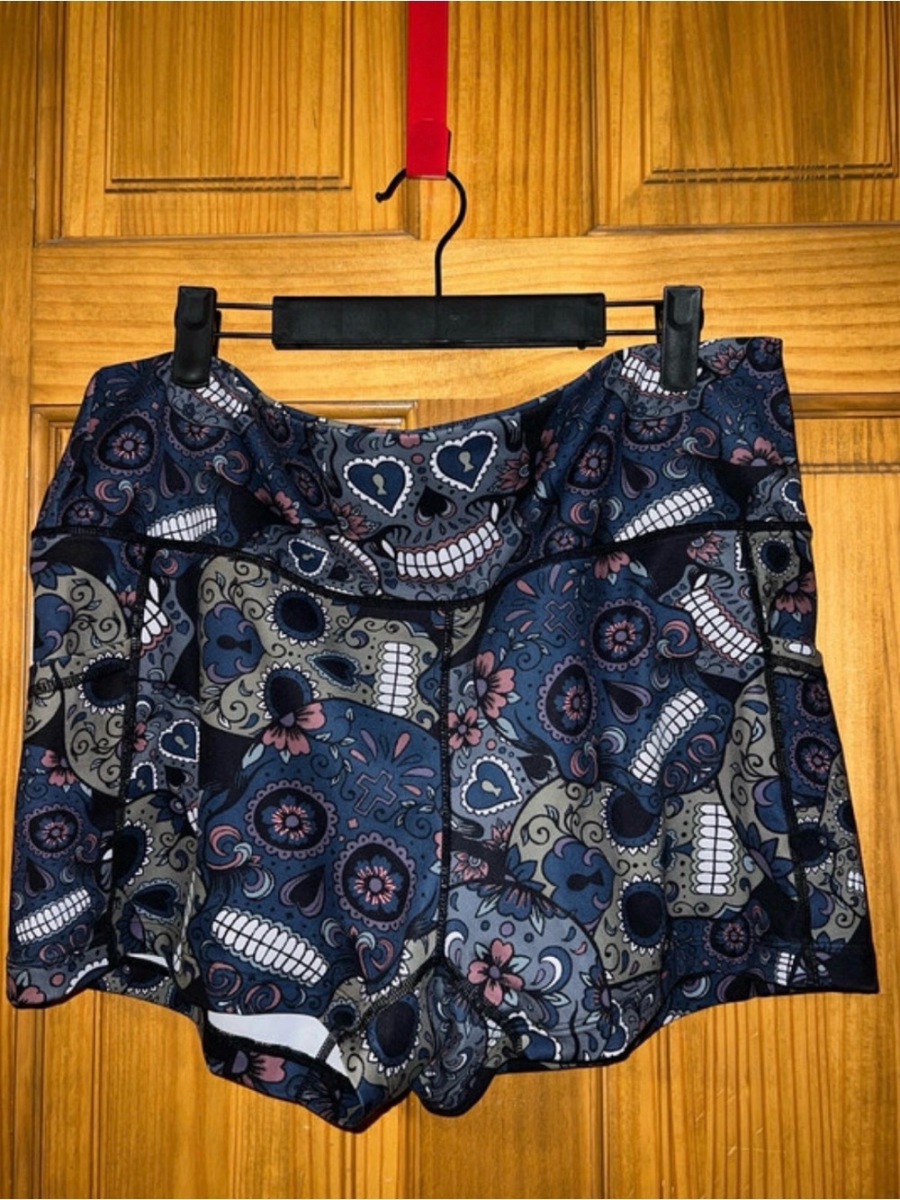 Constantly Varied Gear Navy Skull & Floral Athletic Shorts AND Leggings